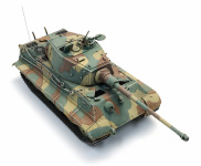 Artitec 6870655 - H0 - Tiger II s.Pz.Abt.501 Wehrmacht - Tarnung